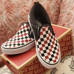 Vans Checkerboard slide on